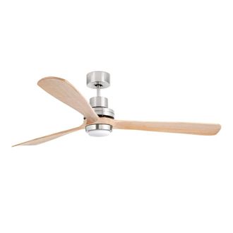 Faro Barcelona Ventilador con luz madera Madera 168cm
