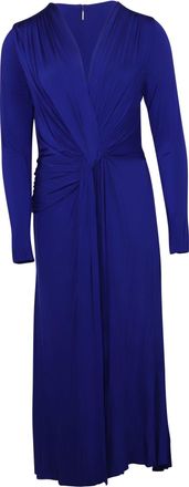Jason Wu Collection Butterfly Twist Drape Dress in Blue Viscose
