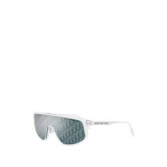 Dior Accessoires, Heren, Wit, ONE Size, Tag M1U Masker Zonnebril