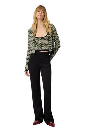 Missoni Straight Long Pants In Lam&eacute; in Black at Nordstrom, Size 42 It