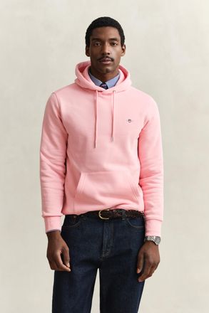GANT Men Shield Hoodie (XXXL) BUBBELGUM PINK