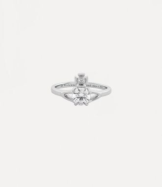 Vivienne Westwood Reina Petite Ring Silver Unisex
