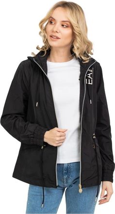 Emporio Armani Emporio Armani Ea7, Dames, Jassen, Zwart, Maat: XL Poliester