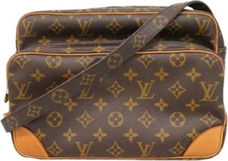 Louis Vuitton Pre-owned Cross Body Bags, female, Brown, Size: ONE SIZE Pre-owned Vintage Shoulder Bag