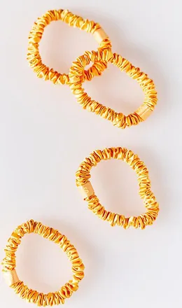 Slip Skinny Scrunchies, Set of 4