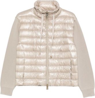 Herno Light Pink Quilted Jacket