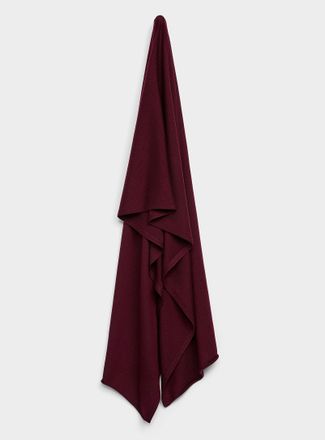 Simons Womens Minimalist merino wool scarf Responsible wool