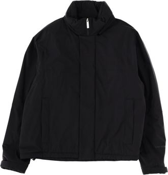 Herno Black Solid Hood Jacket