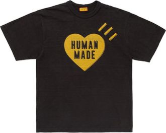 Human Made heart-logo cotton T-shirt - Black
