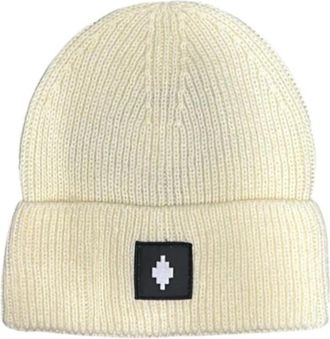 Marcelo Burlon Beanie - unisex - Hoeden - Beige - ONE Size - Accessoires