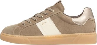 Nero Giardini I514150D Lage sneakers - Dames - Sneakers - Beige - 40 EU - Leer - Schoenen