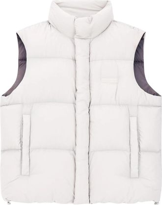 A|X Armani Exchange Down Vest - Heren - Bodywarmers - Wit - XL - Jassen