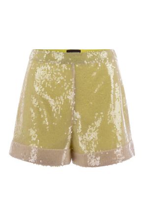 MVP Wardrobe Shorts With Sequins All Over