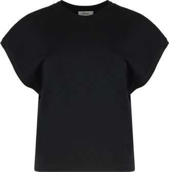 A Gold E Meg Tee - Dames - T-shirts - Zwart - S - Katoen - Tops