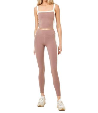 L*Space Sidelines Legging In Fawn/cream