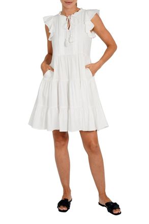 Love Token Bambi Short Dress In White