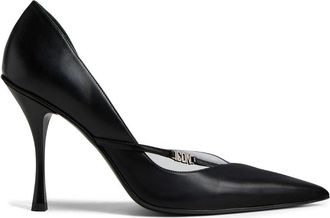 Dsquared2 pointed-toe leather pumps - women - Calf Leather/Leather/Polyurethane - 36.5 - Black