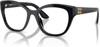 Miu Miu Vista Stijlvol Telefoonhoesje - unisex - Brillen - Zwart - ONE Size - Accessoires