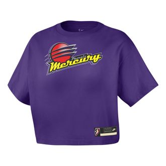 Nike (WMNS) Nike Phoenix Mercury Court Origins WNBA T-Shirt Field Purple IO1542-504