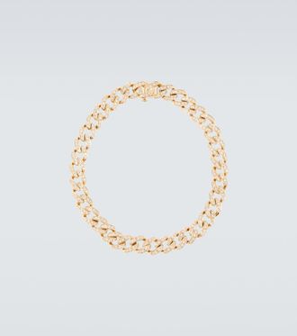 Shay Jewelry 18kt gold chain bracelet with diamonds