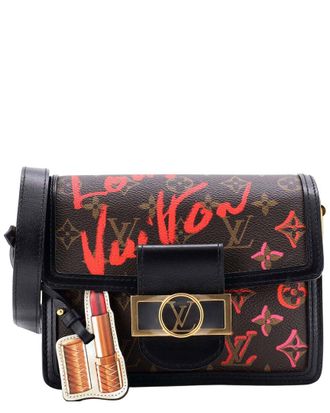 Louis Vuitton Black Coated/Waterproof Canvas Dauphine Limited Edition Fall (Authentic Pre-Loved)