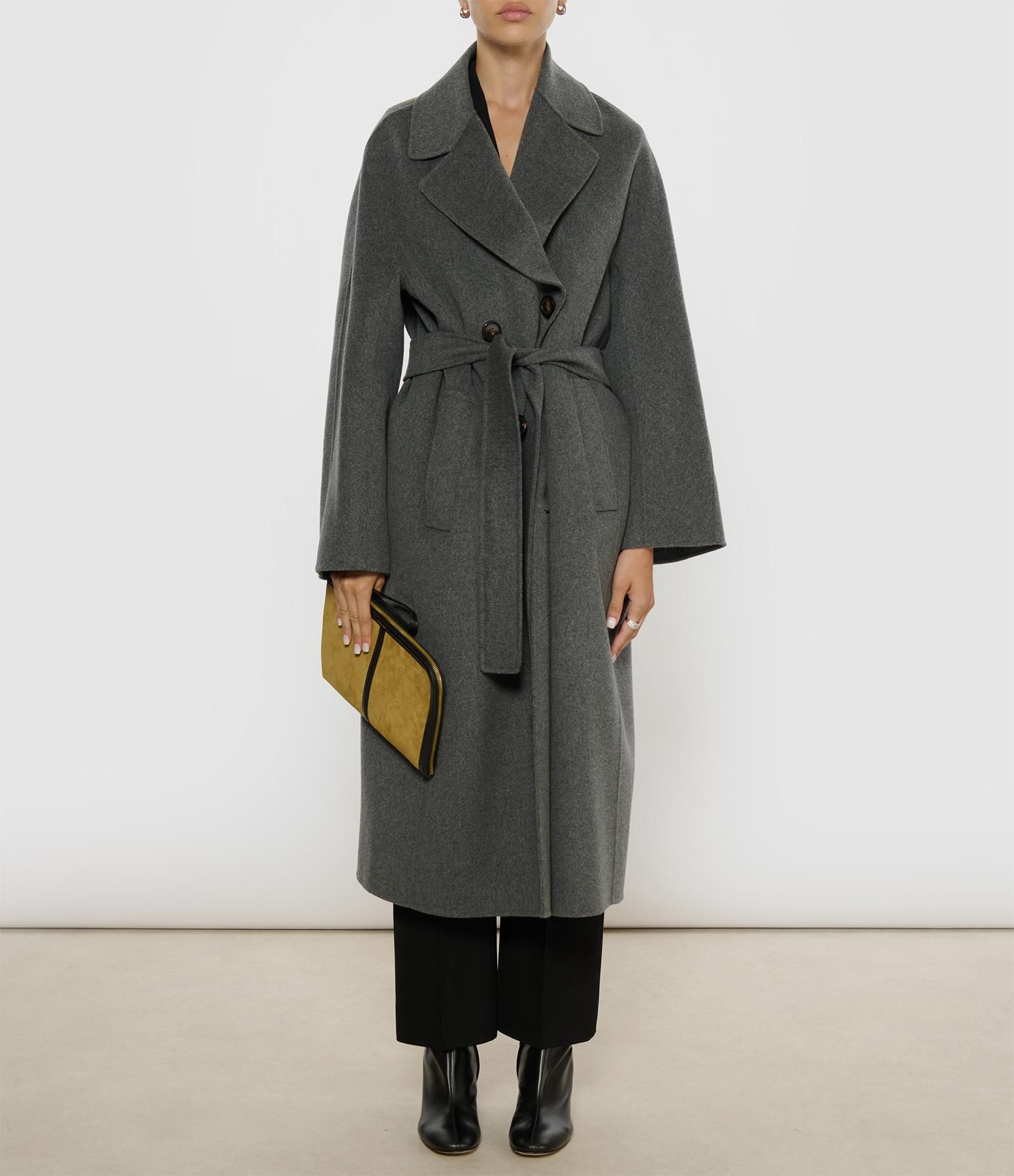 Chameau Manteau Laine Maje Max Mara Femme, Manteaux, Brun, Taille