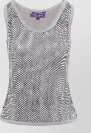 Ralph Lauren Collection crystal-embellished sleeveless top