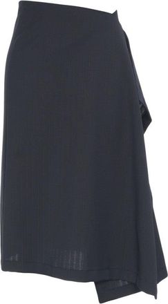 ottod'Ame Asymmetric Midi Skirt