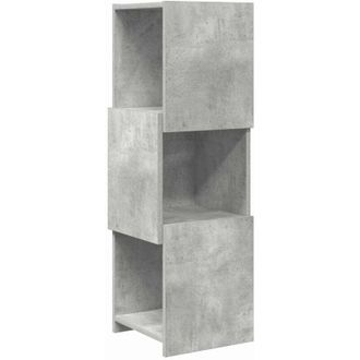 vidaXL Armario De Esquina Gris Concreto 30,5x30x95cm Vidaxl