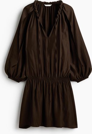 H&M Tunikakleid mit Flechtdetail - Green