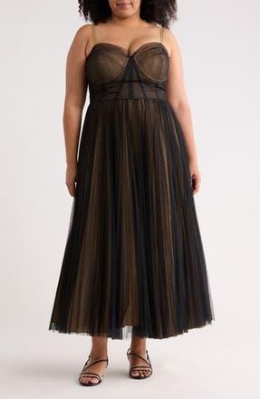 Hutch Charley Dress in Black/Tan at Nordstrom Rack, Size 16W