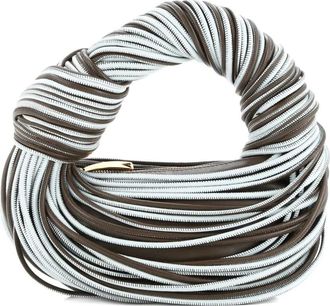 Bottega Veneta BV Jodie Tubular Leather Mini hobo bag - Blauw