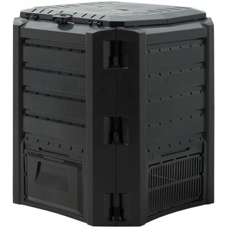 Prosperplast Compostiera da giardino Composter da giardino 380L - 800L - 1200L - 1200L - 1600L Compostiera termica Quick Composter Bio 380 Litri