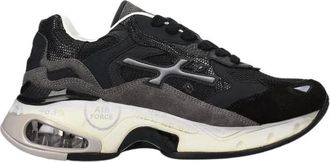 Premiata Stijlvolle Sharkyd Damesschoenen - Dames - Sneakers - Zwart - 39 EU - Schoenen