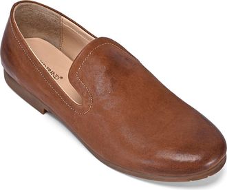 OLD TREND Heritage Genuine Leather Refined Comfort Slip On Loafer in Coffee at Nordstrom, Size 7.5