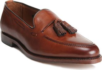 Allen Edmonds Grayson Tassel Loafer in Dark Chili Leather at Nordstrom, Size 9.5