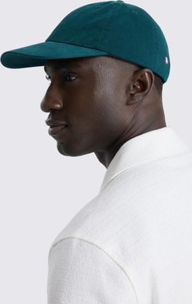 Moss Emerald Pink Poppy Washed Cotton Cap