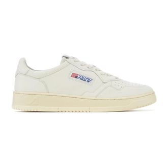 Autry Medalist Low Sneakers - Heren - Sneakers - Wit - 36 EU - Katoen - Schoenen