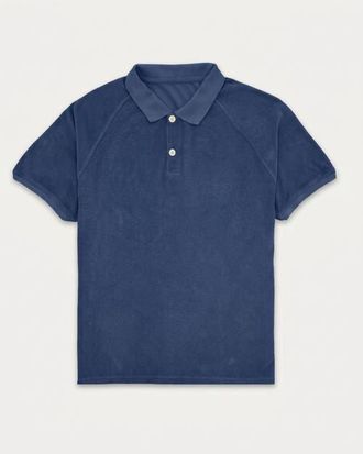 Fortela Brody Terry polo in Indigo at Nordstrom, Size X-Large Eu