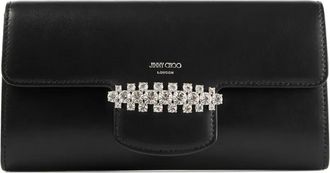 Jimmy Choo London Portafoglio con catena Bing - Nero