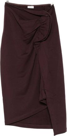 Dries Van Noten Midi rok - Dames - Rokken - Bruin - Maat: XS