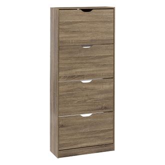5five Simply Smart 5five Simply Smart - Mueble Zapatero De 4 Cajones Mix N Modul Efecto Roble Natural - 5five