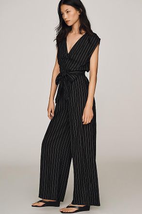 Bishop + Young Pinstripe Jumpsuit