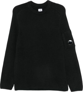 C.P. Company C. p. Company Logo-patch Knitted Sweater