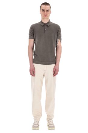 Drumohr Frosted Superlight Cotton Polo