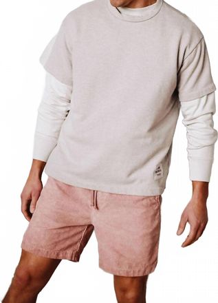 SAVE KHAKI UNITED Corduroy Easy Short In Rose