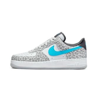 Nike Fitness, Heren, Grijs, 44 EU, Leer, Air Force 1 Low Premium