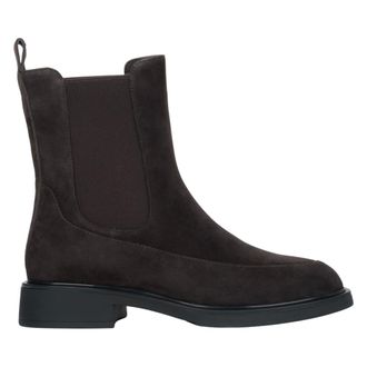 Estro & Luminara Schoenen, Dames, Bruin, 36 EU, Chelsea Boots (Velours) - Er 00118732? (Modelnaam niet bevestigd) - verwijder deze notitie voor publicatie als model la