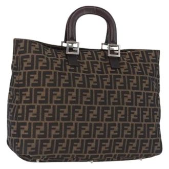 Fendi Pre-owned Zucca Canvas Tote - Pre-owned - Mujer - Marr&oacute;n - ONE SIZE