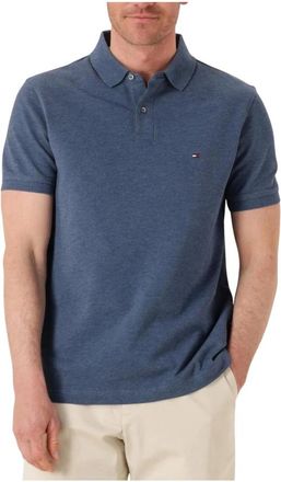 Tommy Hilfiger Tops, Heren, Blauw, S, Katoen, 1985 Regular Polo